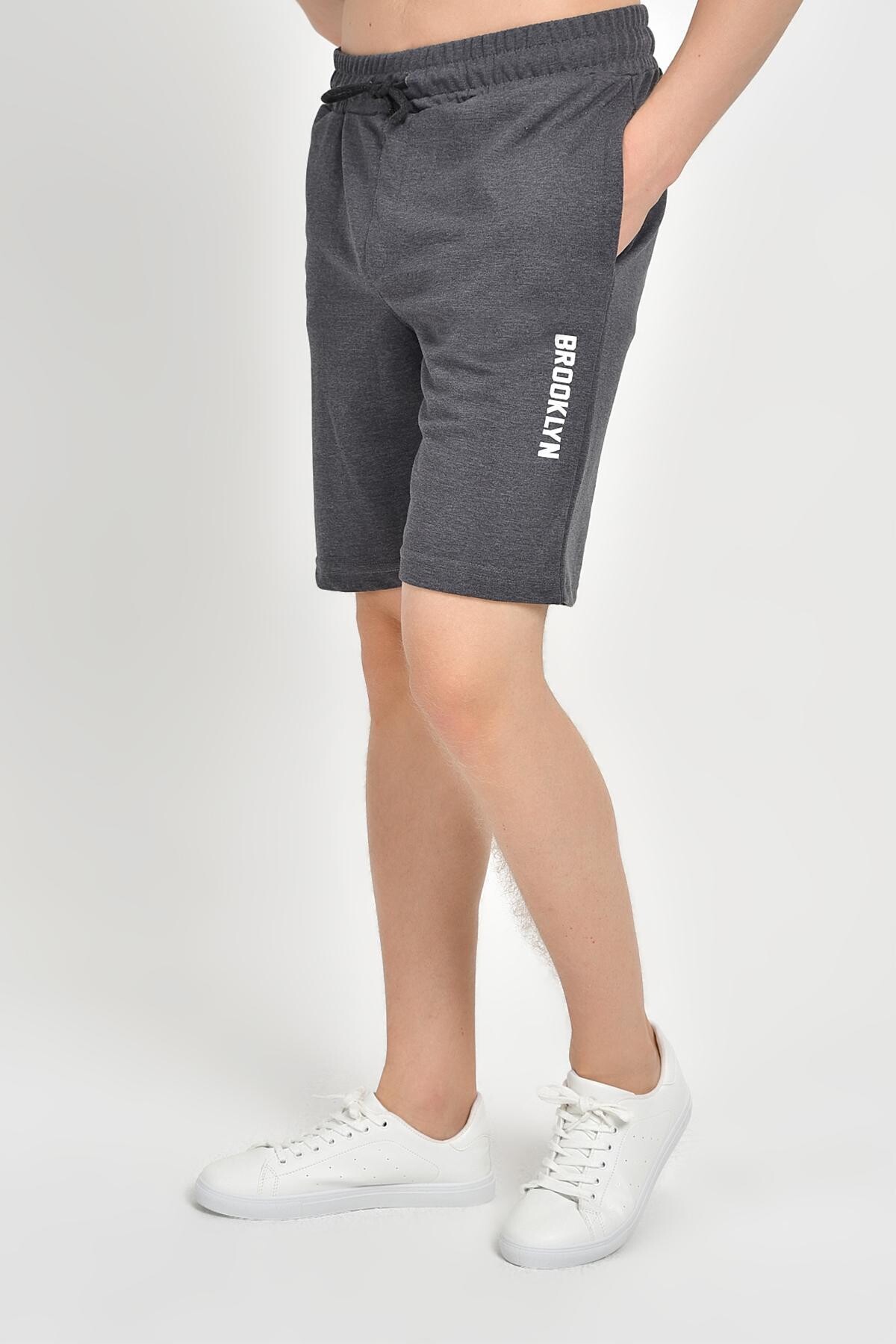 Süperlife Erkek Regular Fit Brooklyn Baskılı Şort SPR 208 