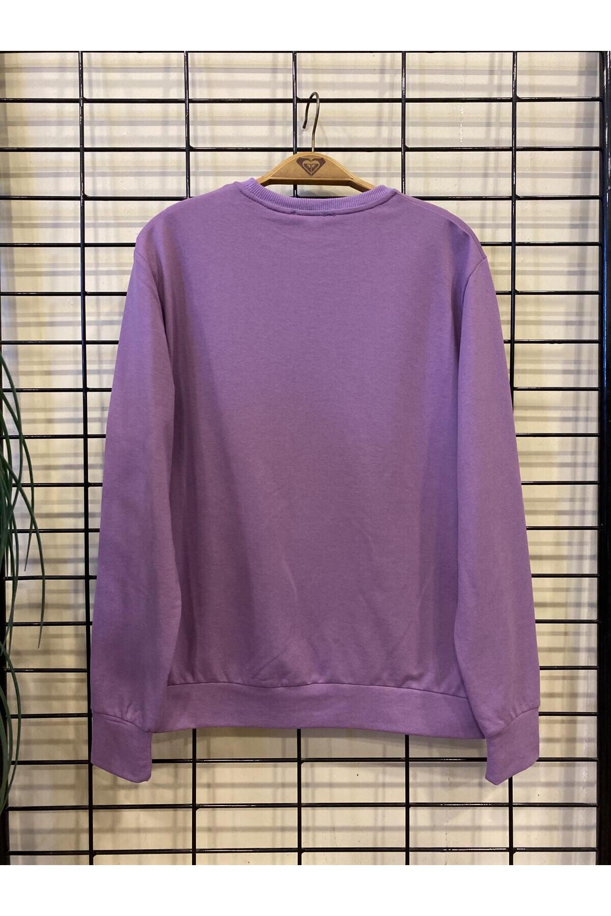 Süperlife Erkek Bisiklet Yaka Regular Fit İnce Sweatshirt SPR 20K30
