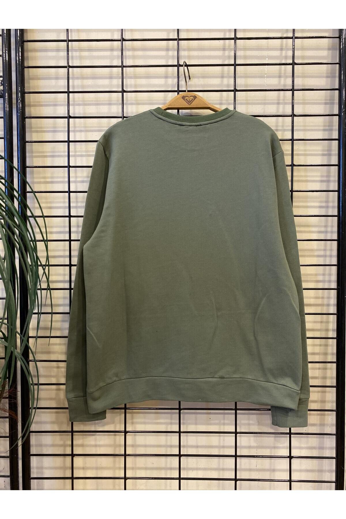 Süperlife Erkek Bisiklet Yaka Regular Fit İnce Sweatshirt SPR 20K30