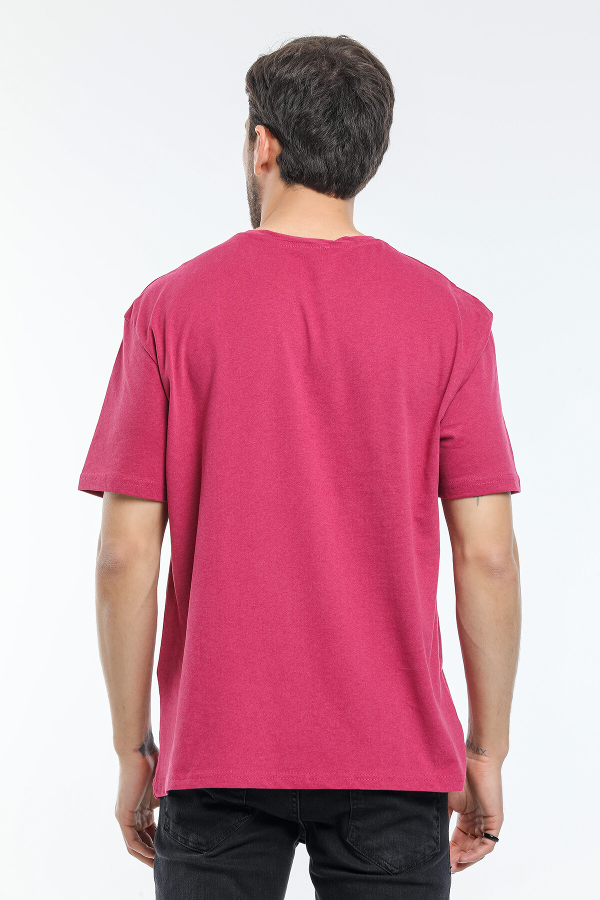 Süperlife Erkek Bisiklet Yaka  Standart &Regular Fit Tişort SPR21Y30
