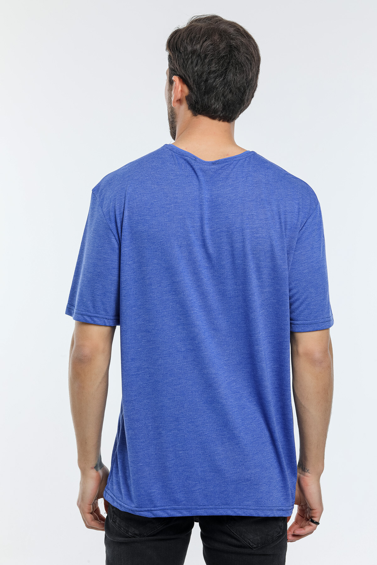 Süperlife Erkek Bisiklet Yaka  Standart &Regular Fit Tişort SPR21Y30