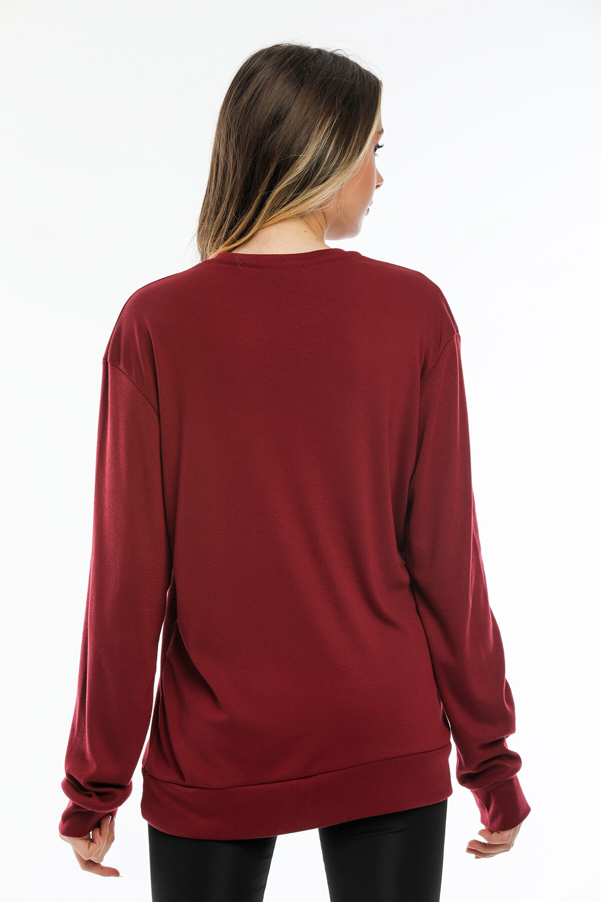 Süperlife Mevsimlik Brooklyn Baskılı Sweatshirt SPR22SWK102
