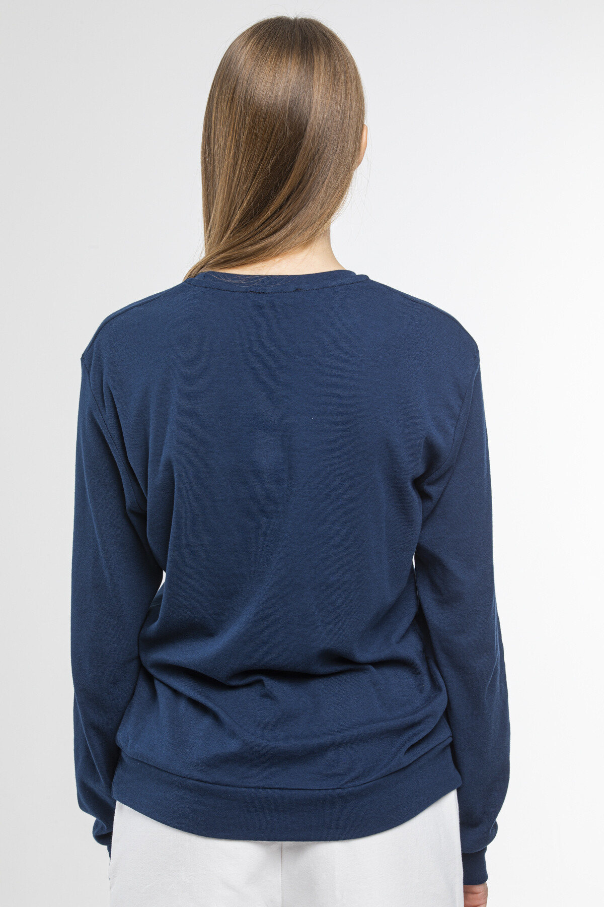 Süperlife Kadın Bisiklet Yaka Regular Fit Sweatshirt spr21k17