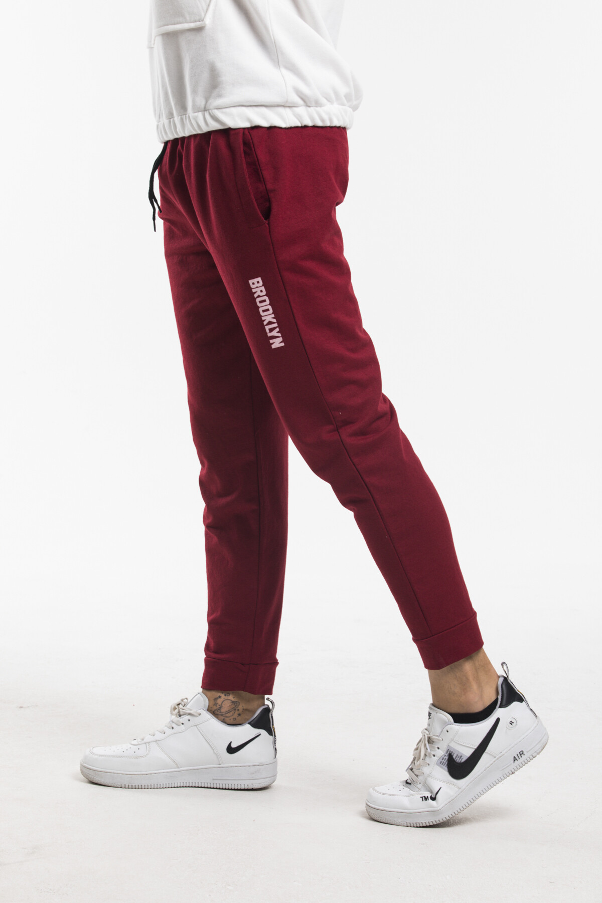 Süperlife Erkek Regular Fit Broklyn Baskılı İnce Eşofman Altı SPR 203 