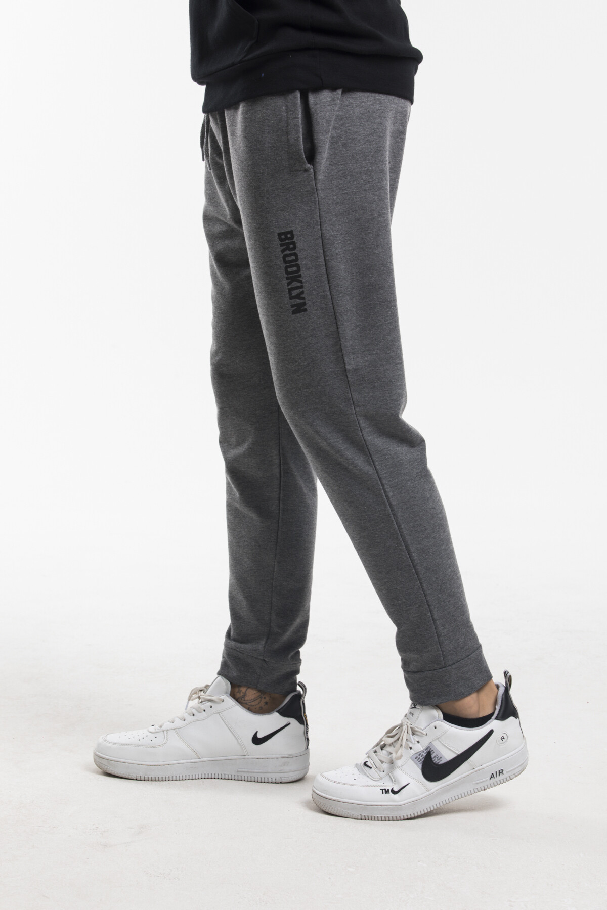 Süperlife Erkek Regular Fit Broklyn Baskılı İnce Eşofman Altı SPR 203 