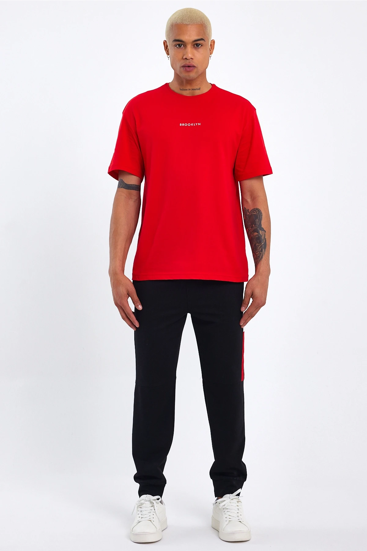 Süperlife Erkek Garnili Regular Fit İnce Eşofman Altı SPR23EA351