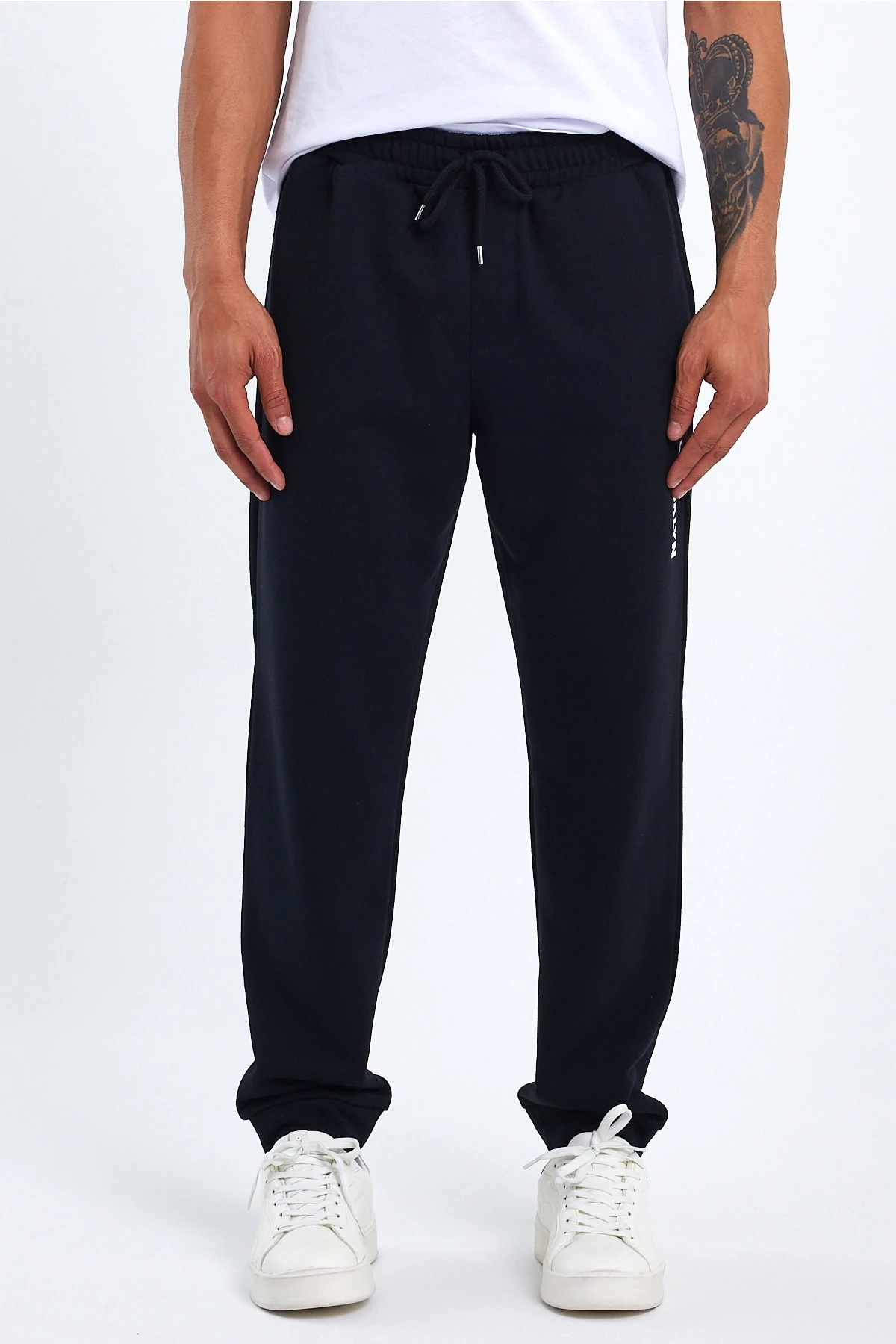 Süperlife Erkek Regular Fit Broklyn Baskılı İnce Eşofman Altı SPR 203 