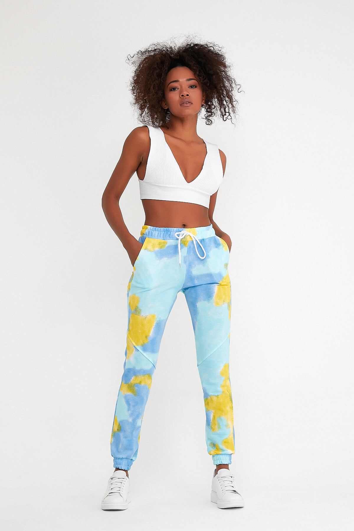 Süperlife Kadın Regular Fit İnce Eşofman Altı SPR22BE158 