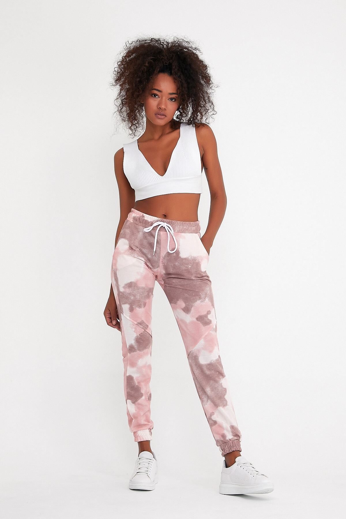 Süperlife Kadın Regular Fit İnce Eşofman Altı SPR22BE158 