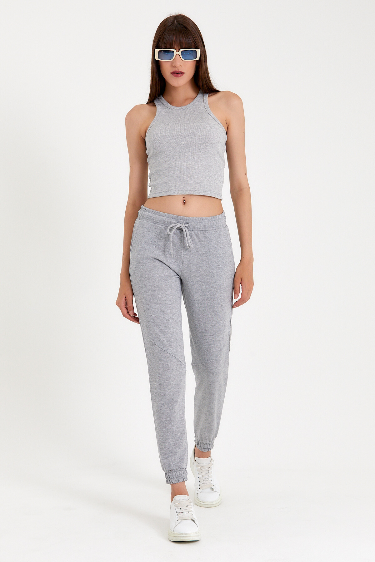 Süperlife Kadın Regular Fit İnce Eşofman Altı SPR22BE158 