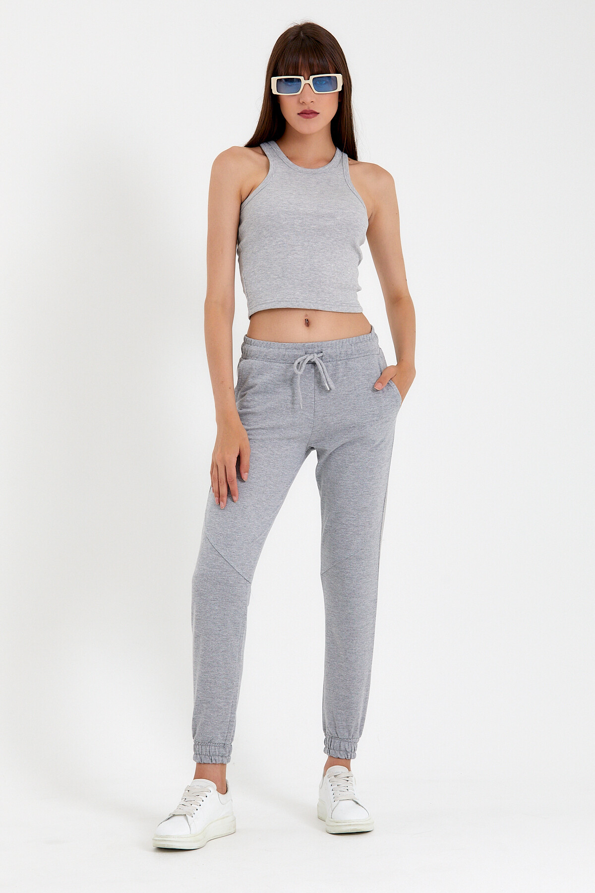 Süperlife Kadın Regular Fit İnce Eşofman Altı SPR22BE158 