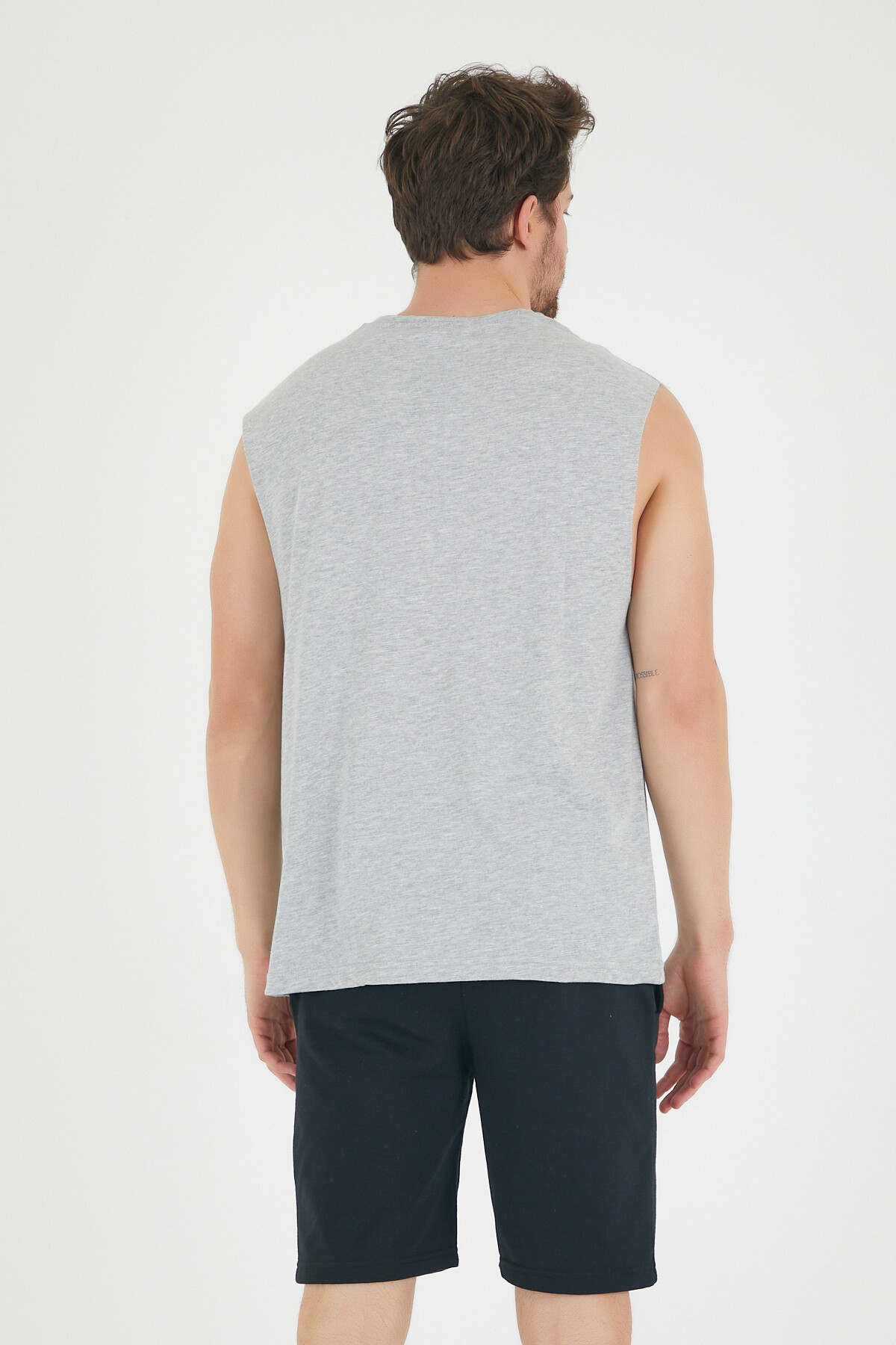 Süperlife Erkek Bisiklet Yaka Regular Fit Brooklyn Baskılı Tişört SPR22TS115