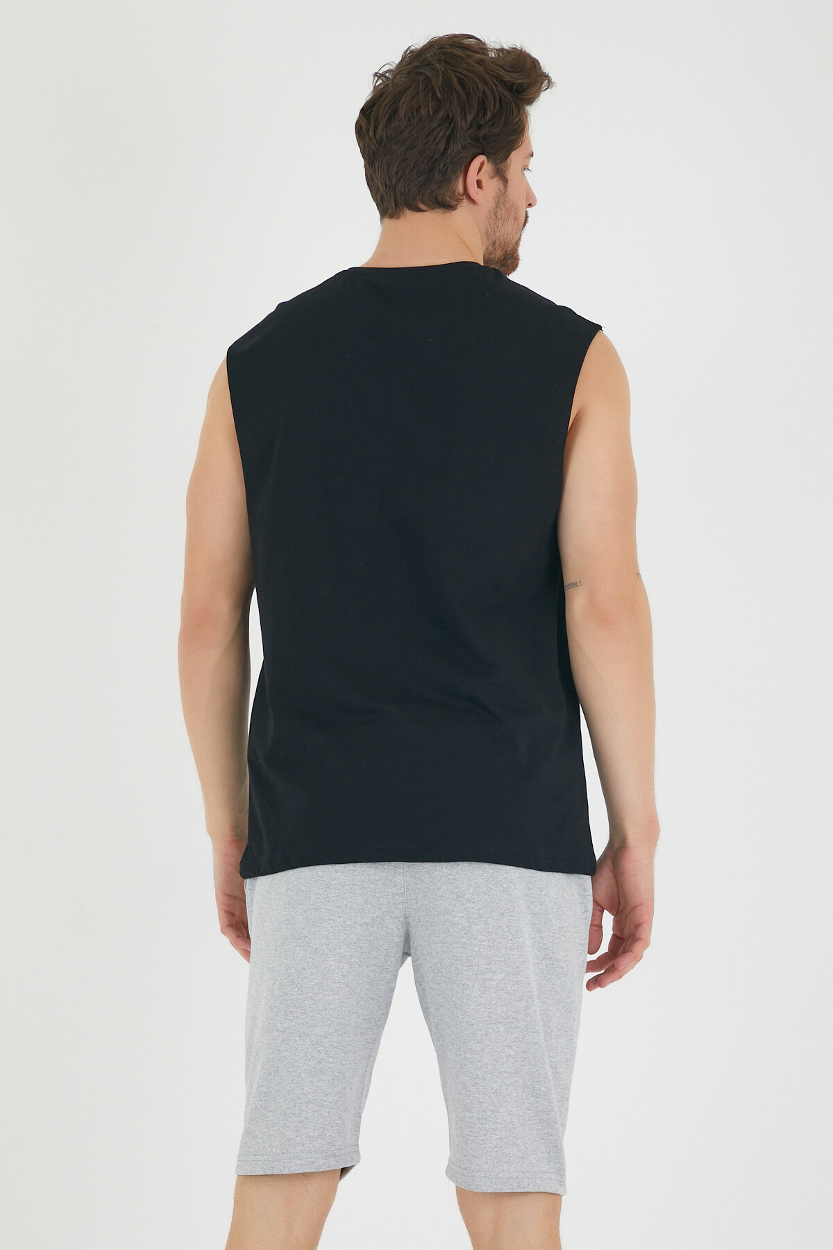 Süperlife Erkek Bisiklet Yaka Regular Fit  Brooklyn Baskılı  Tişört SPR22TS116