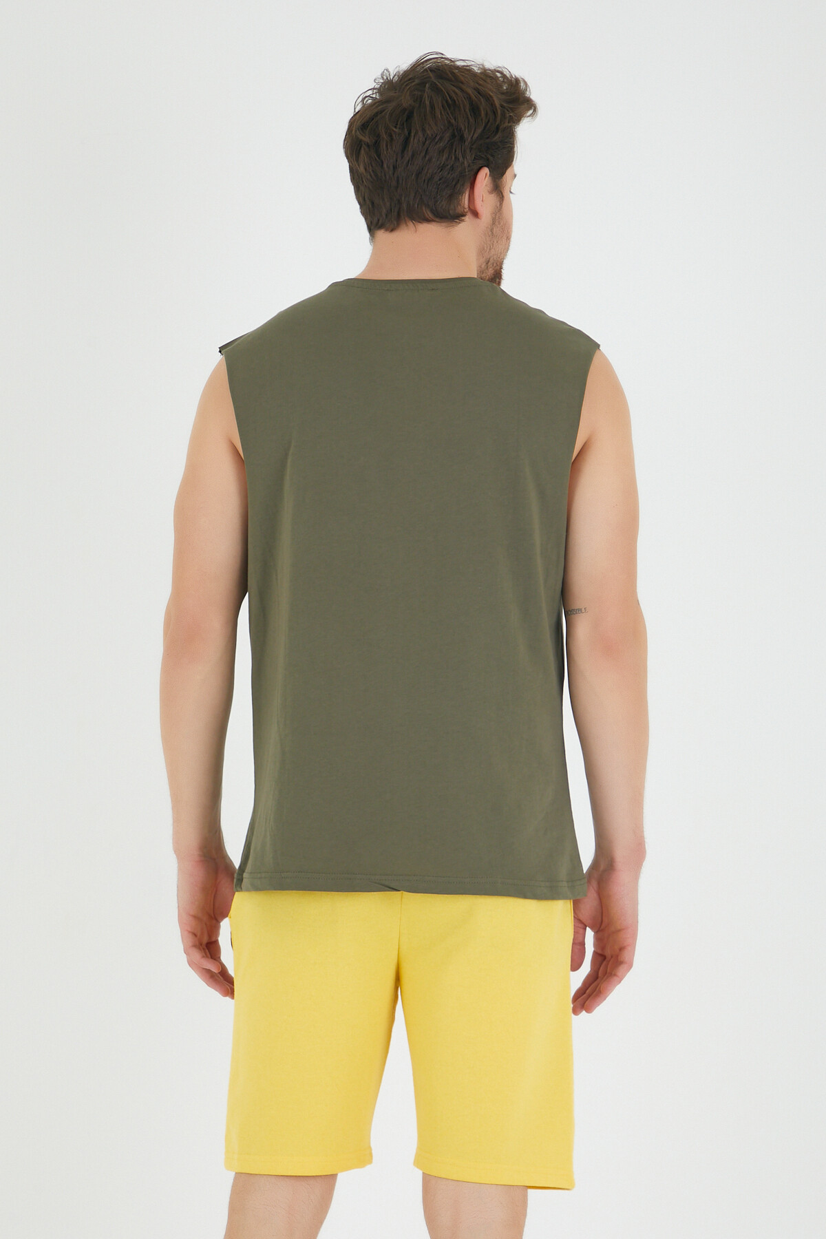 Süperlife Erkek Bisiklet Yaka Regular Fit N Baskılı Tişört SPR22TS117
