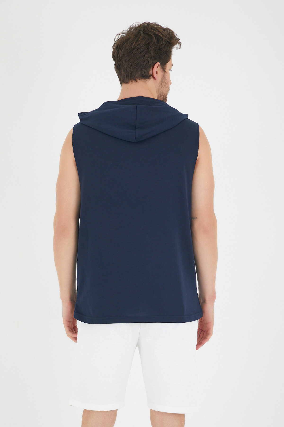 Süperlife Erkek Kapşonlu Regular Fit Tişört SPR22TS118