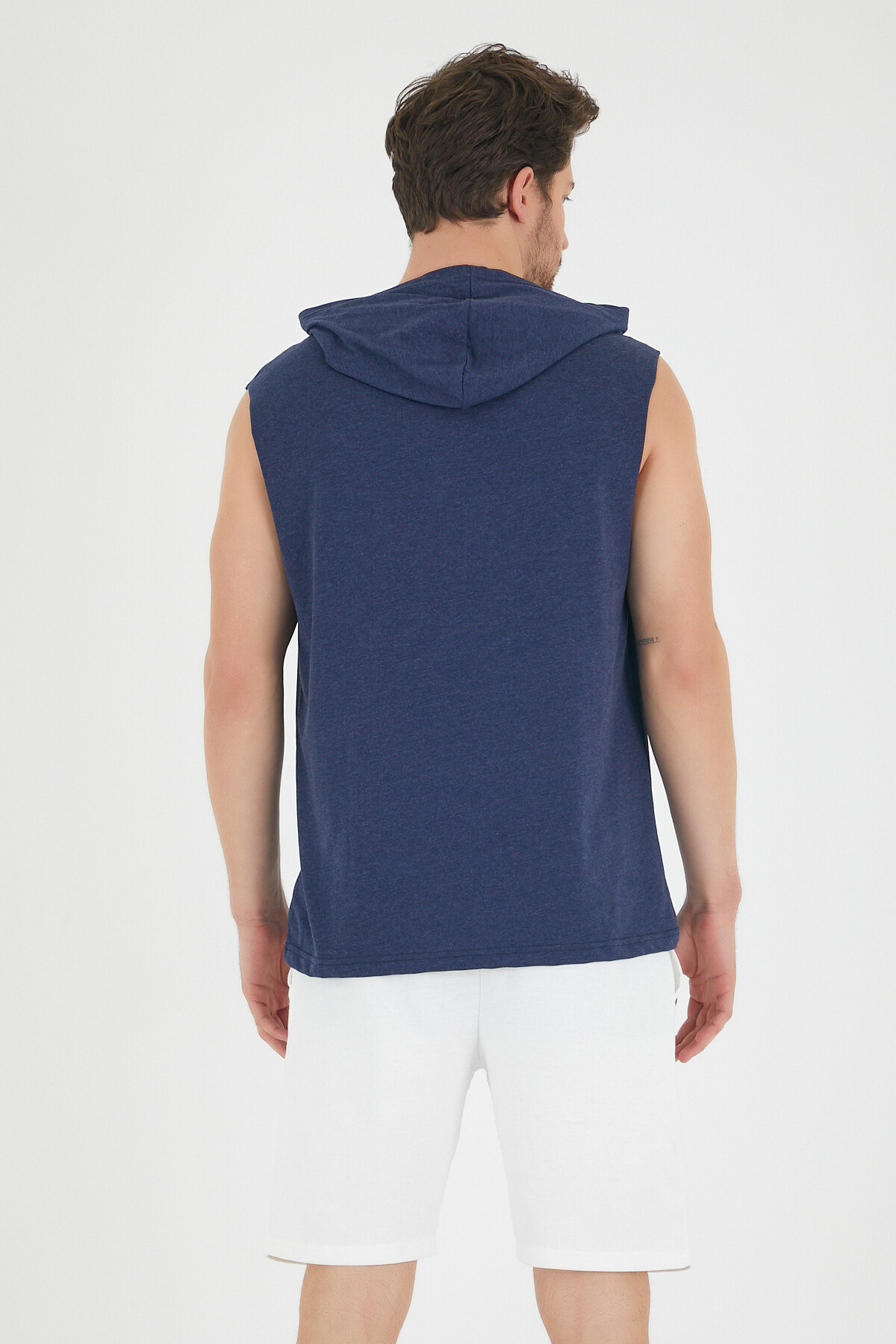 Süperlife Erkek Kapşonlu Regular Fit Tişört SPR22TS118