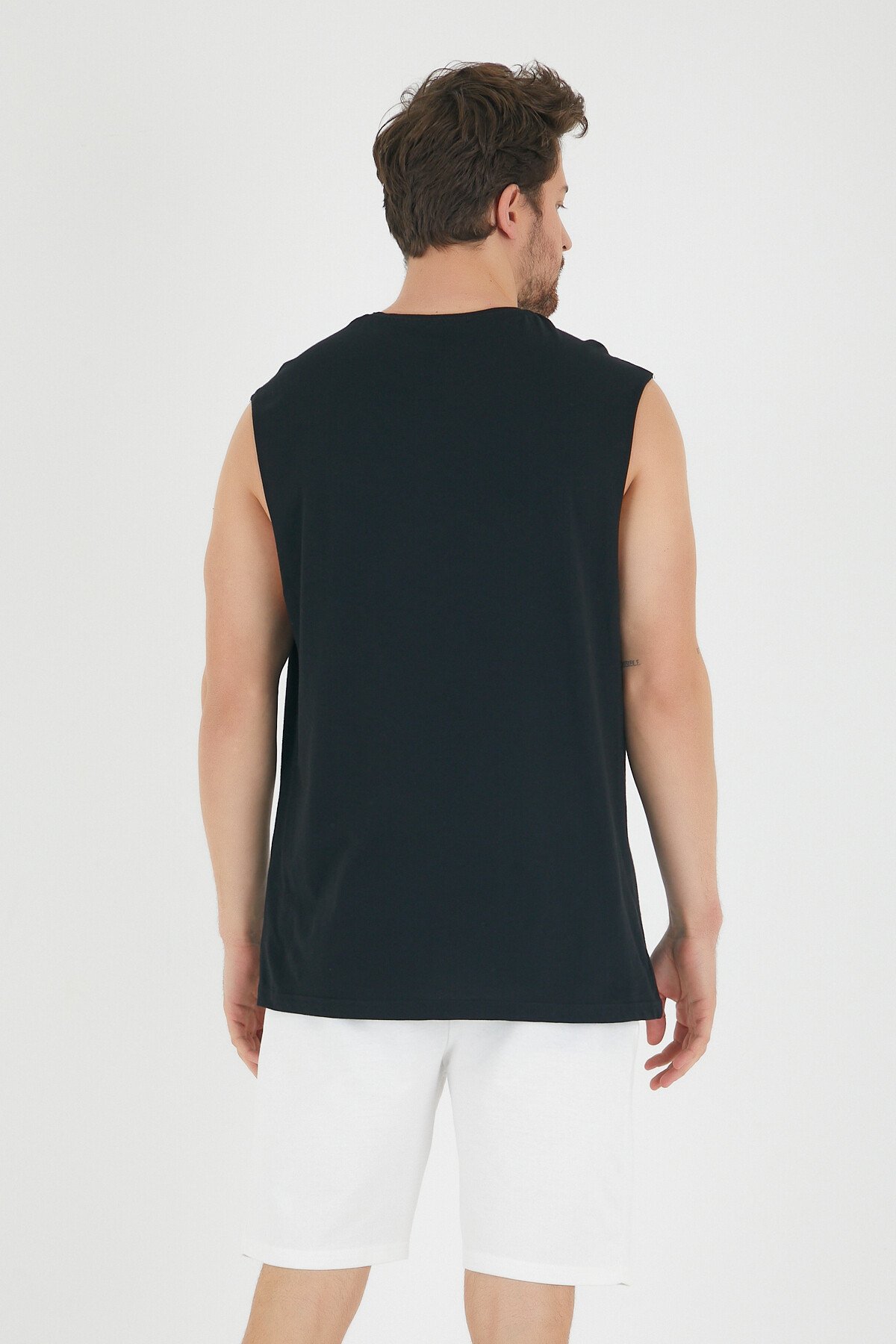 Süperlife Erkek Bisiklet Yaka Regular Fit Brooklyn Baskılı  Tişört SPR22TS122