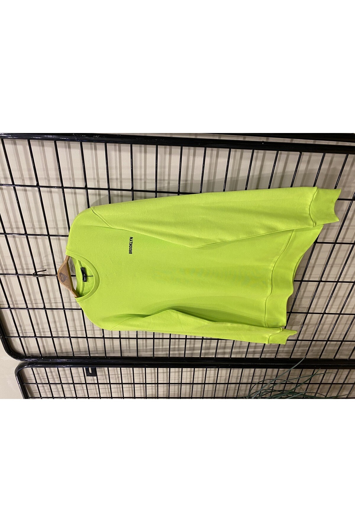 Süperlife Bisiklet Yaka Uzun Kollu Dar Kalıp İnce  Erkek Sweatshirt SPR2019K18