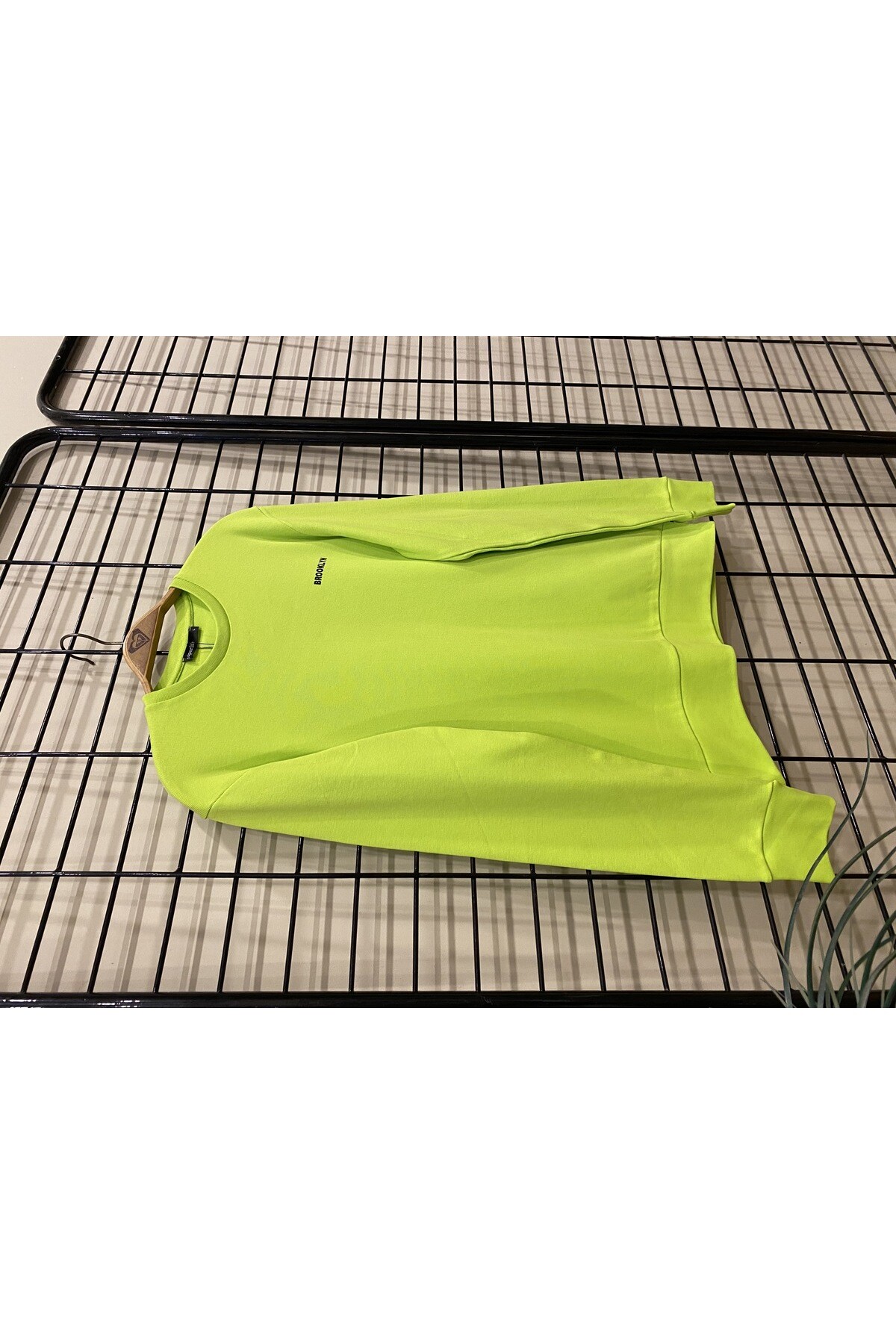 Süperlife Bisiklet Yaka Uzun Kollu Dar Kalıp İnce  Erkek Sweatshirt SPR2019K18