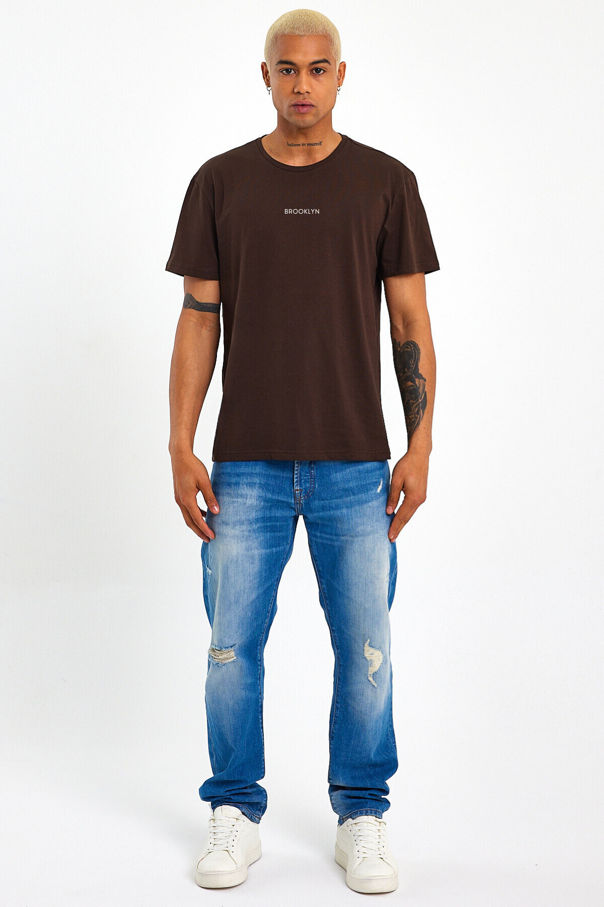 Süperlife Erkek Bisiklet Yaka Standart &Regular Fit SPR21Y27