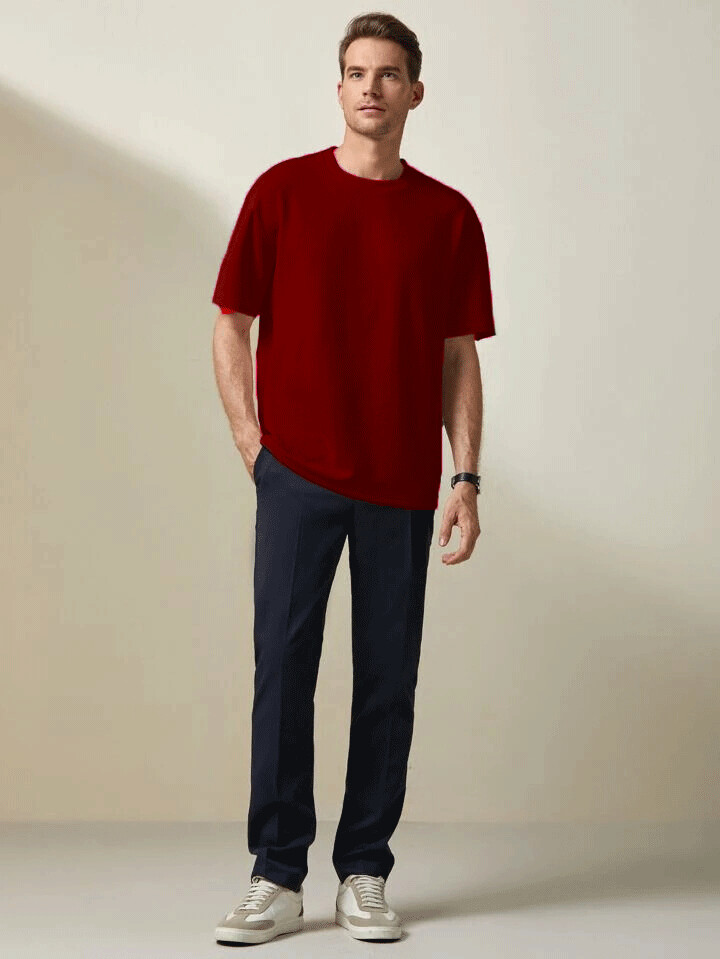 Süperlife Erkek Bisiklet Yaka  Standart &Regular Fit Tişort SPR21Y30