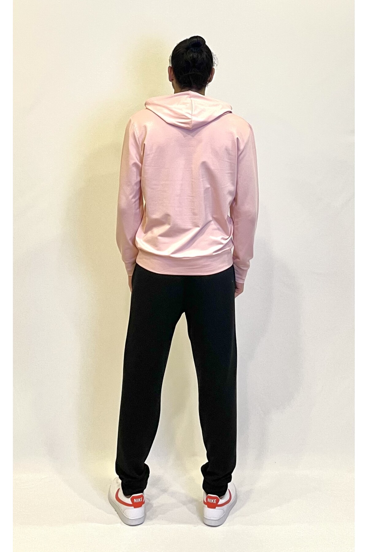 Süperlife Erkek Kapşonlu Regular Fit Air Baskılı İnce Sweatshirt SPR22SW162