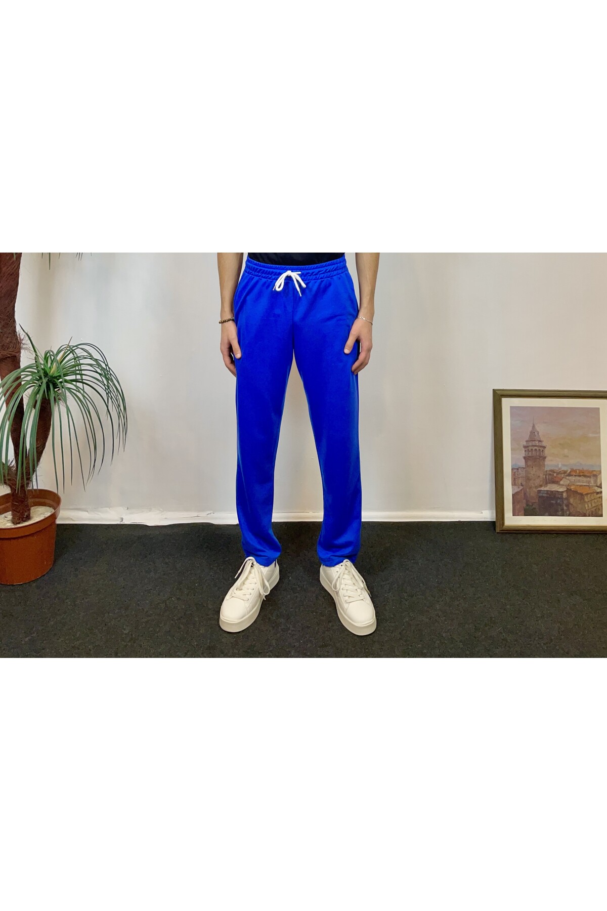 Unisex Regular Fit İnce Eşofman Altı SPR24UEA80