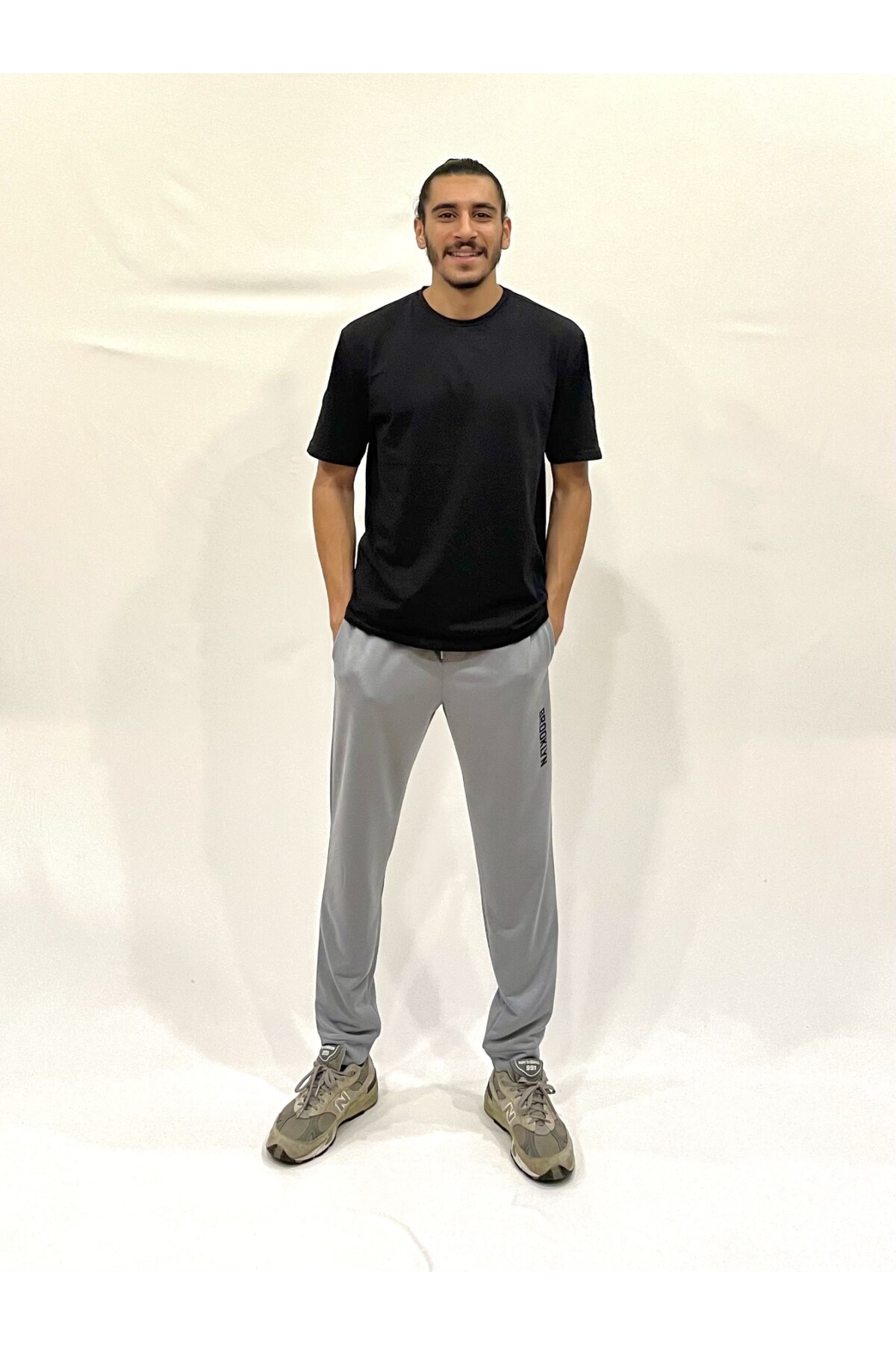 Süperlife Erkek Regular Fit Broklyn Baskılı İnce Eşofman Altı SPR 203 