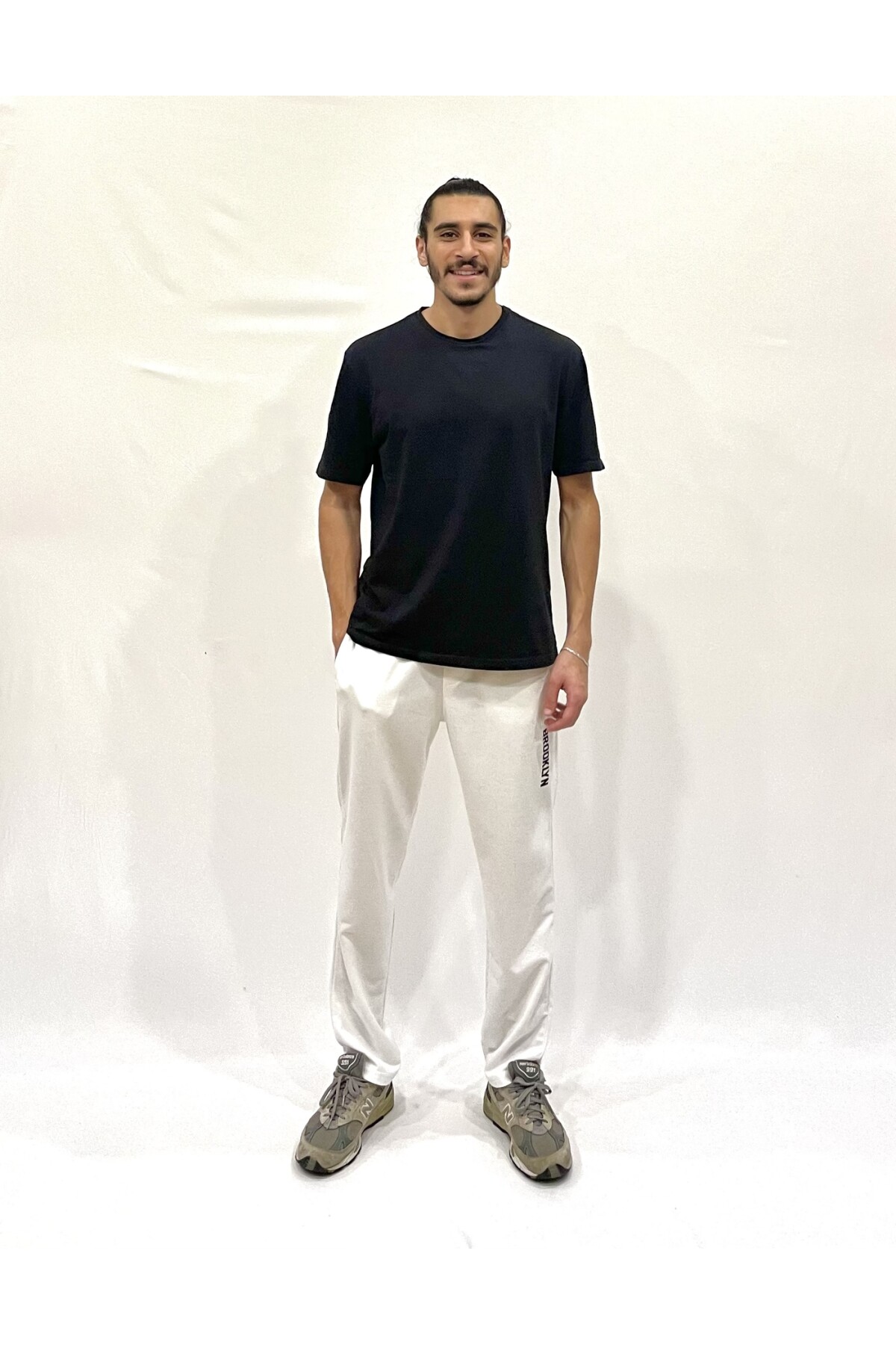 Süperlife Erkek Regular Fit Broklyn Baskılı İnce Eşofman Altı SPR 205