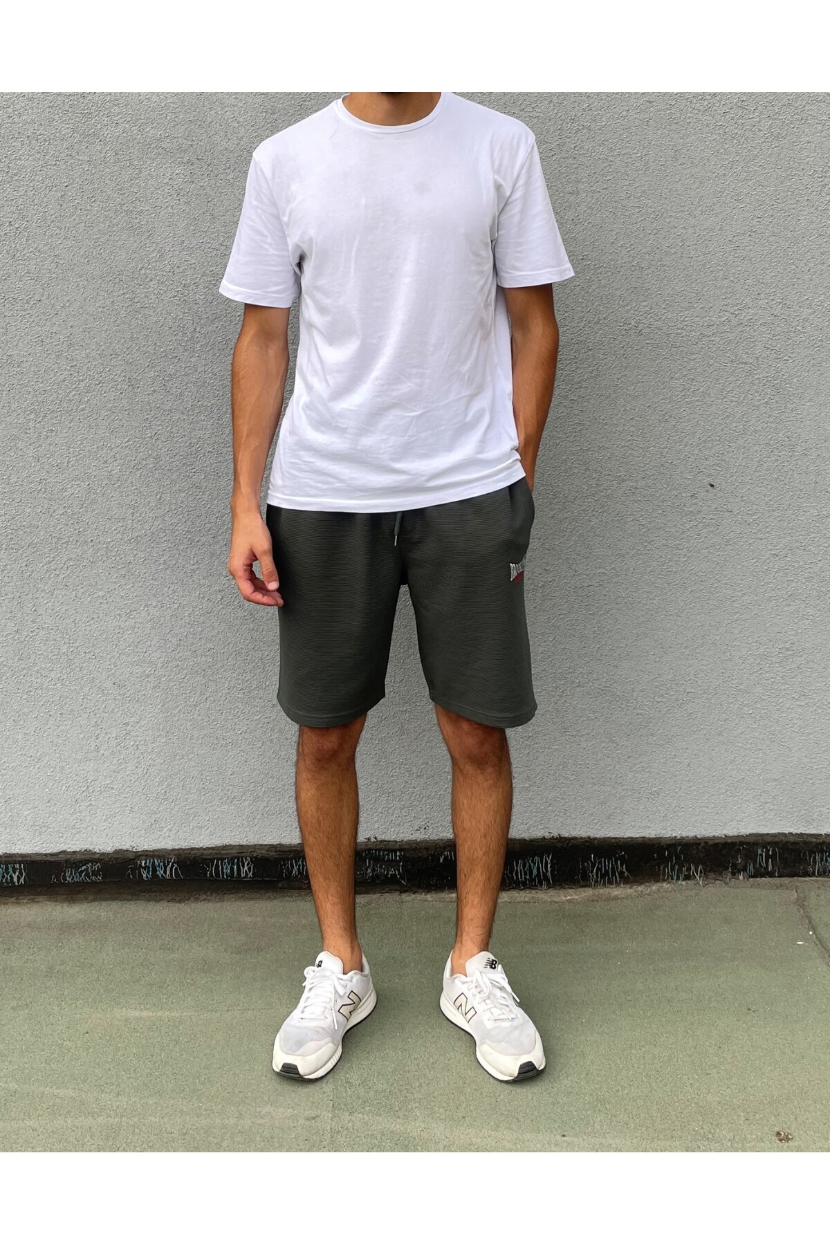 Süperlife Erkek Regular Fit Nakışlı Brooklyn Şort SPR21Y57