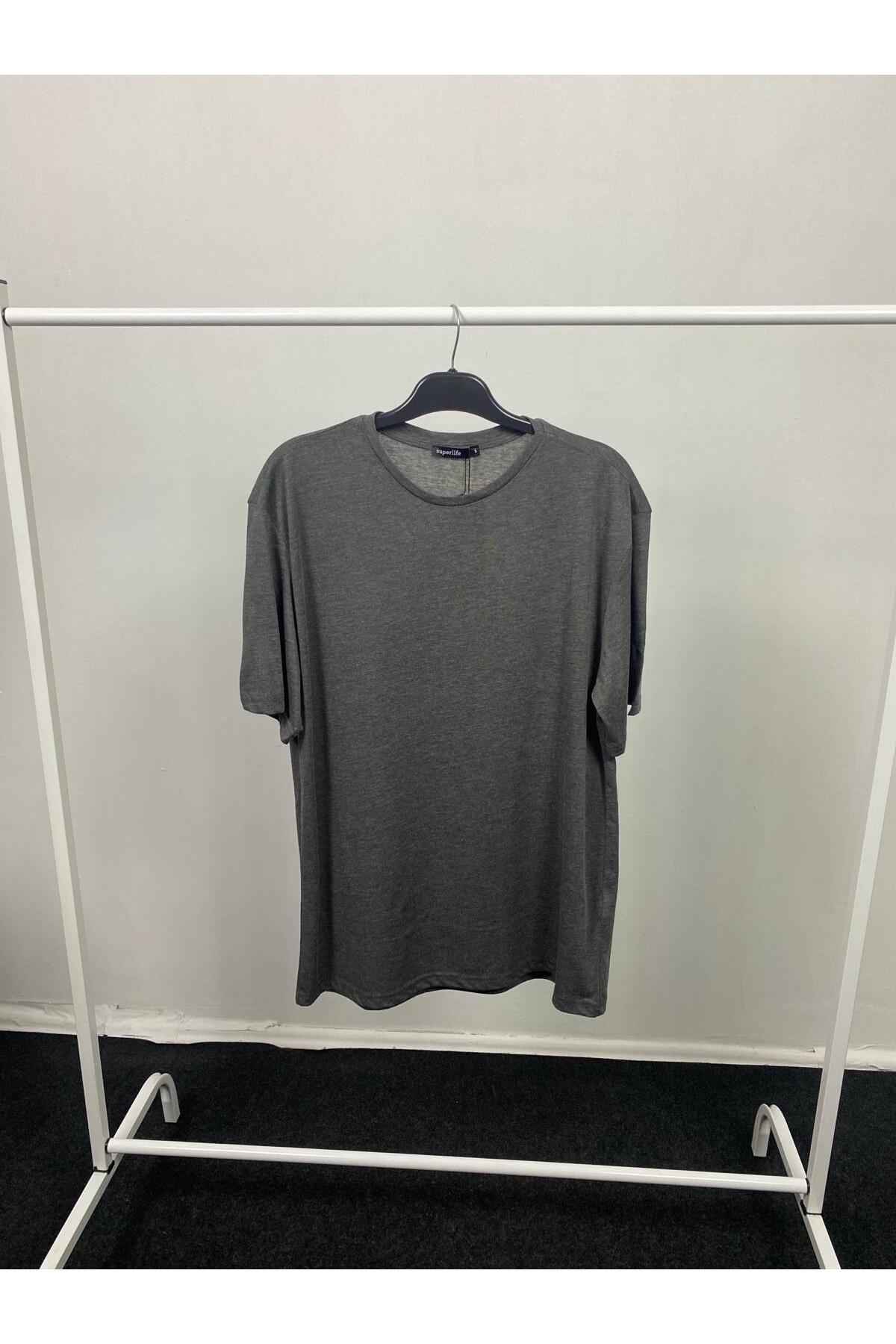 Süperlife Kadın Bisiklet Yaka Standart &Regular Fit Tişort spr21yk30