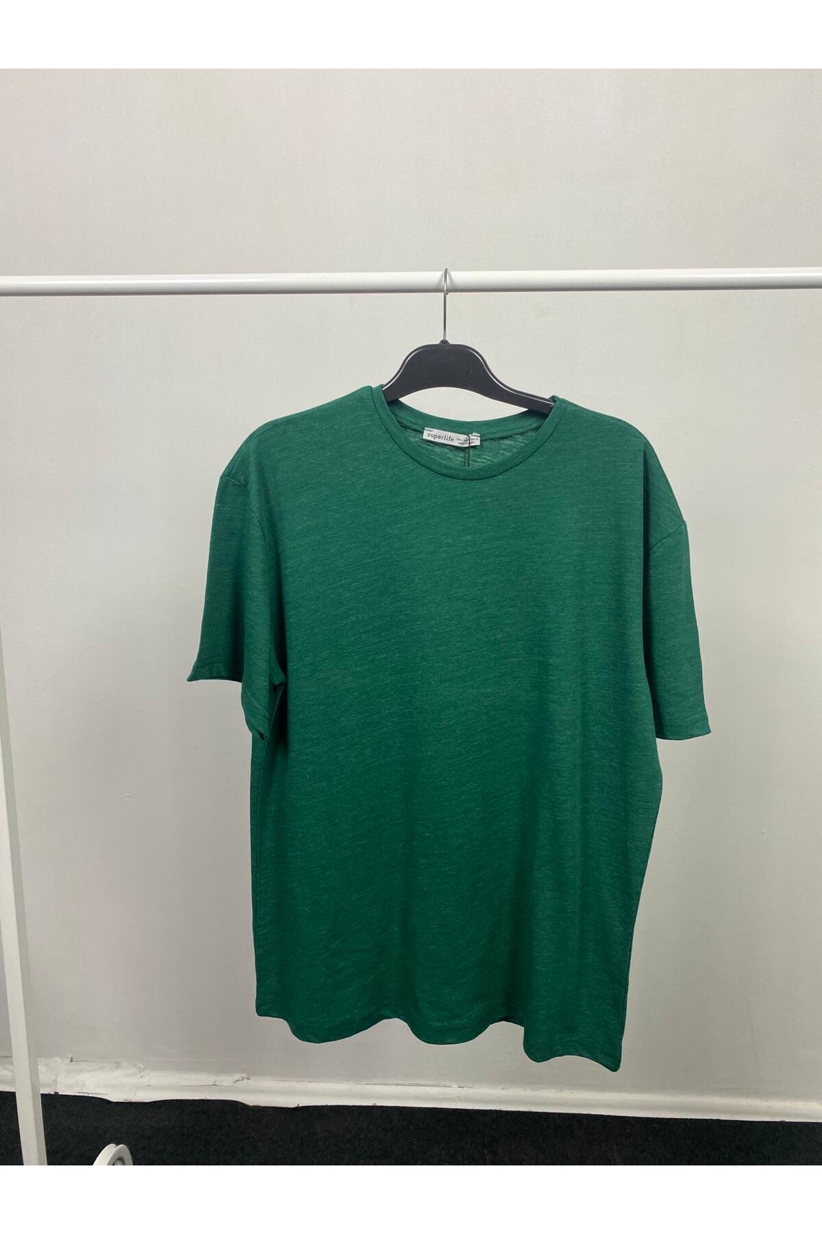 Süperlife Kadın Bisiklet Yaka Standart &Regular Fit Tişort spr21yk30