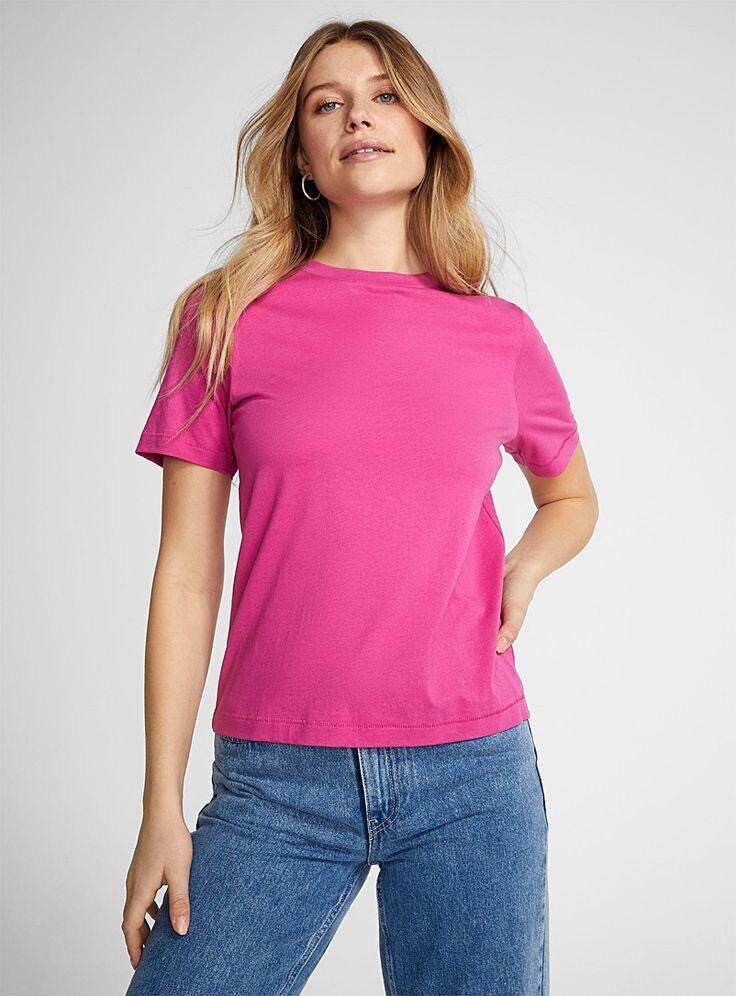 Kadın Bisiklet Yaka Tshirt SPR24TSK46