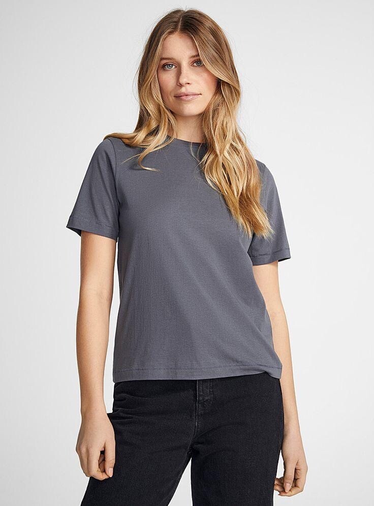 Kadın Bisiklet Yaka Tshirt SPR24TSK46