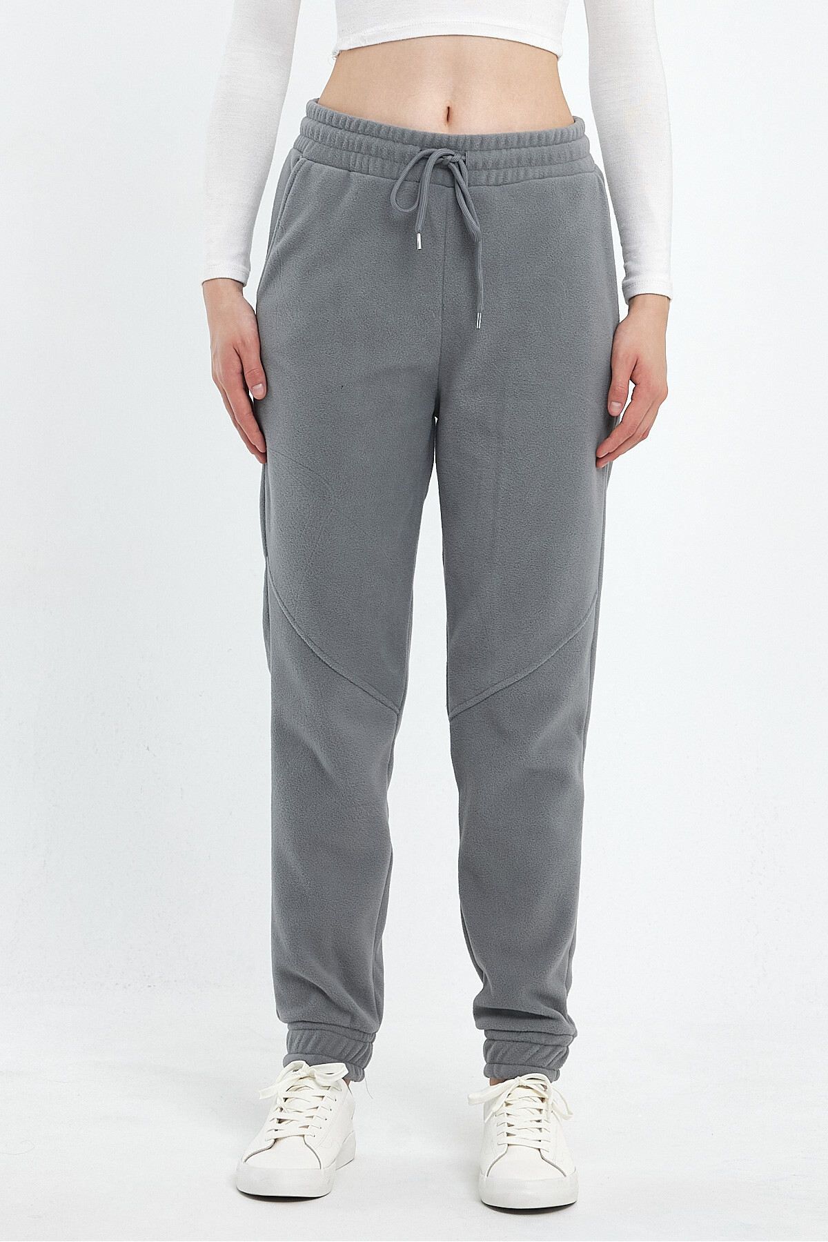 Kadın Rahat Kalıp Softech Polar Sweat Eşofman Altı SPR24EA97