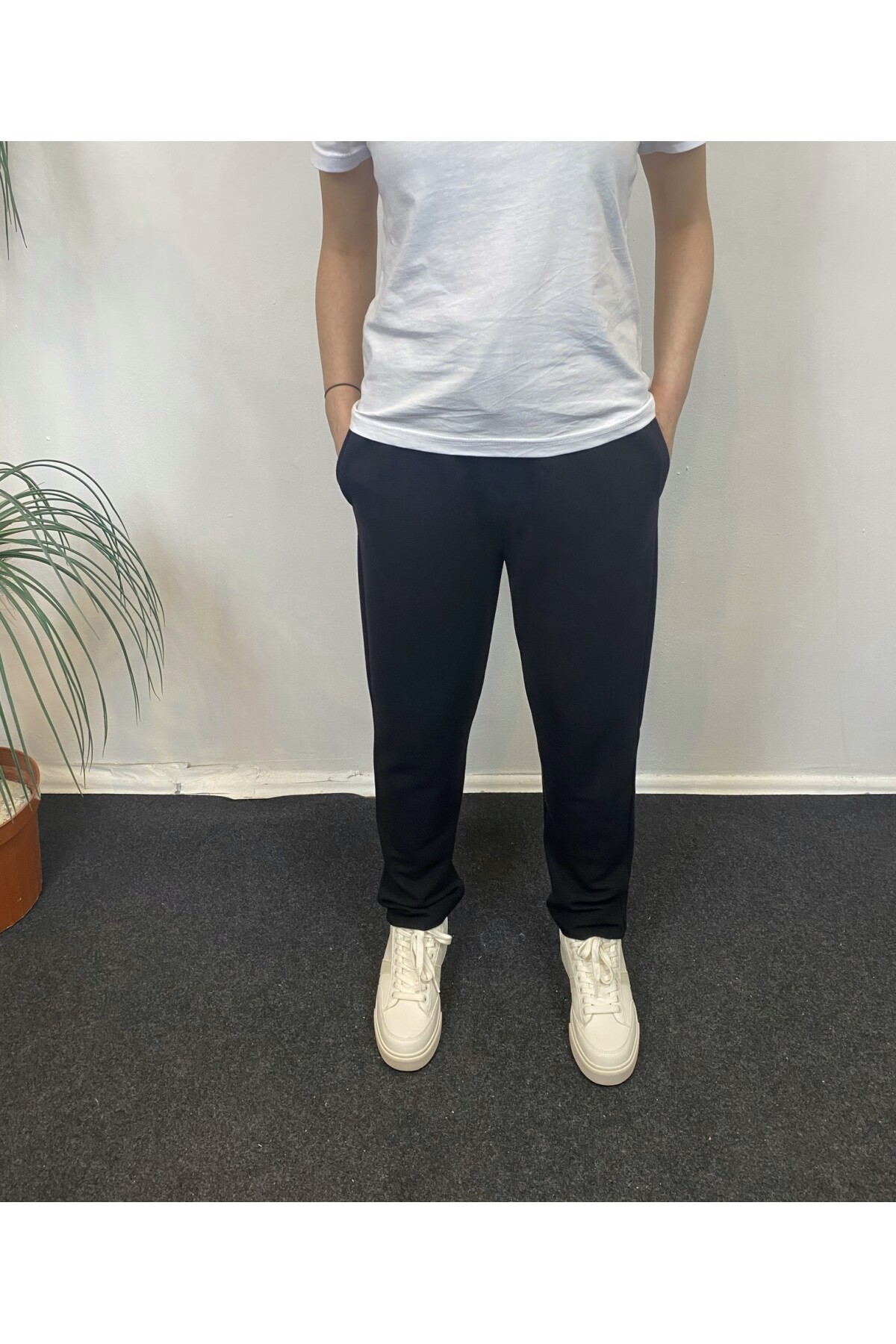 Kadın Regular Fit İnce  Eşofman Altı SPR24EAK83