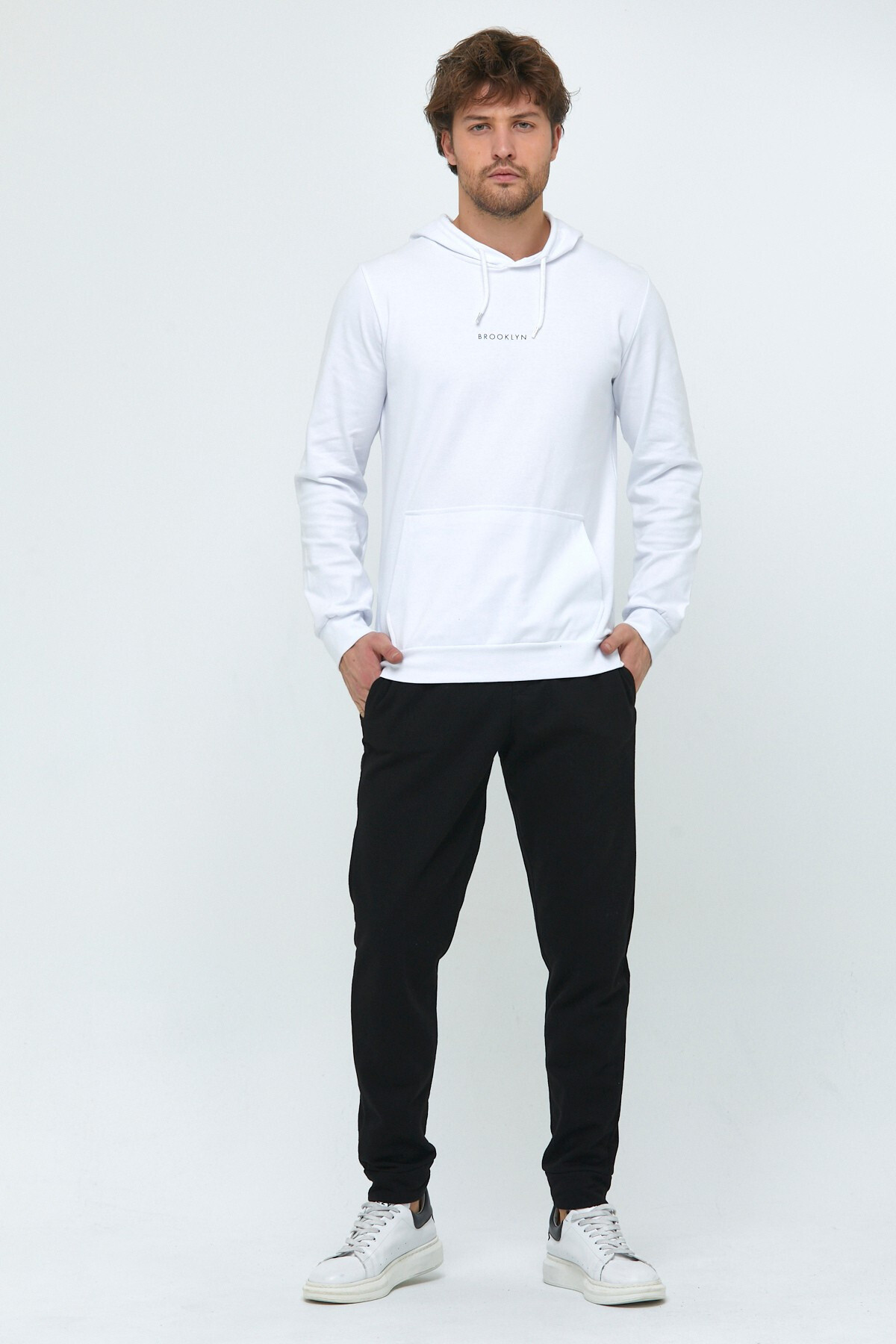Erkek Regular Fit İnce Eşofman Altı SPR24EA81