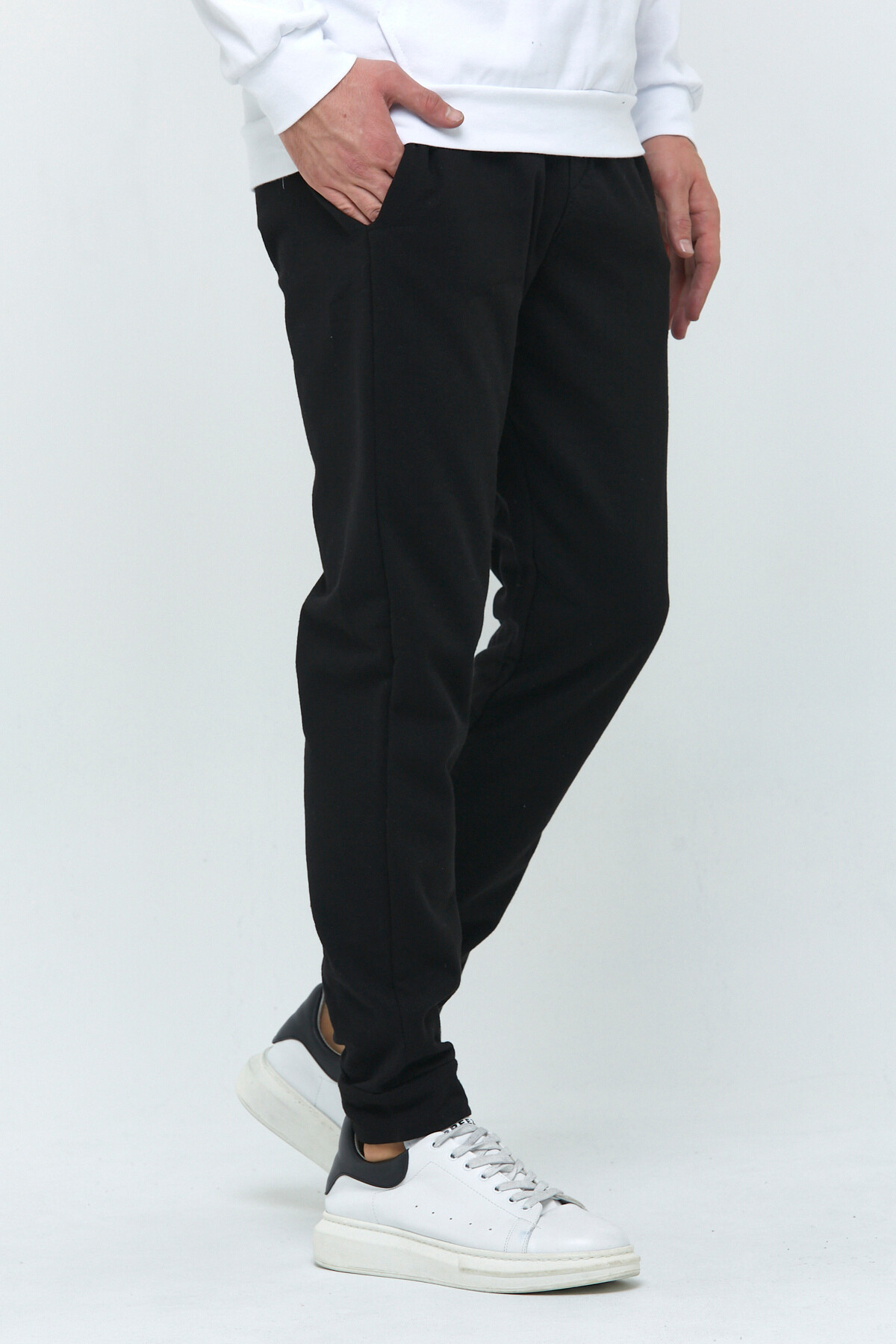 Erkek Regular Fit İnce Eşofman Altı SPR24EA81