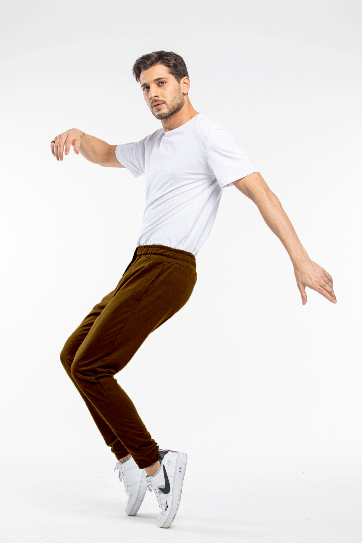 Erkek Regular Fit İnce Eşofman Altı SPR25EA81