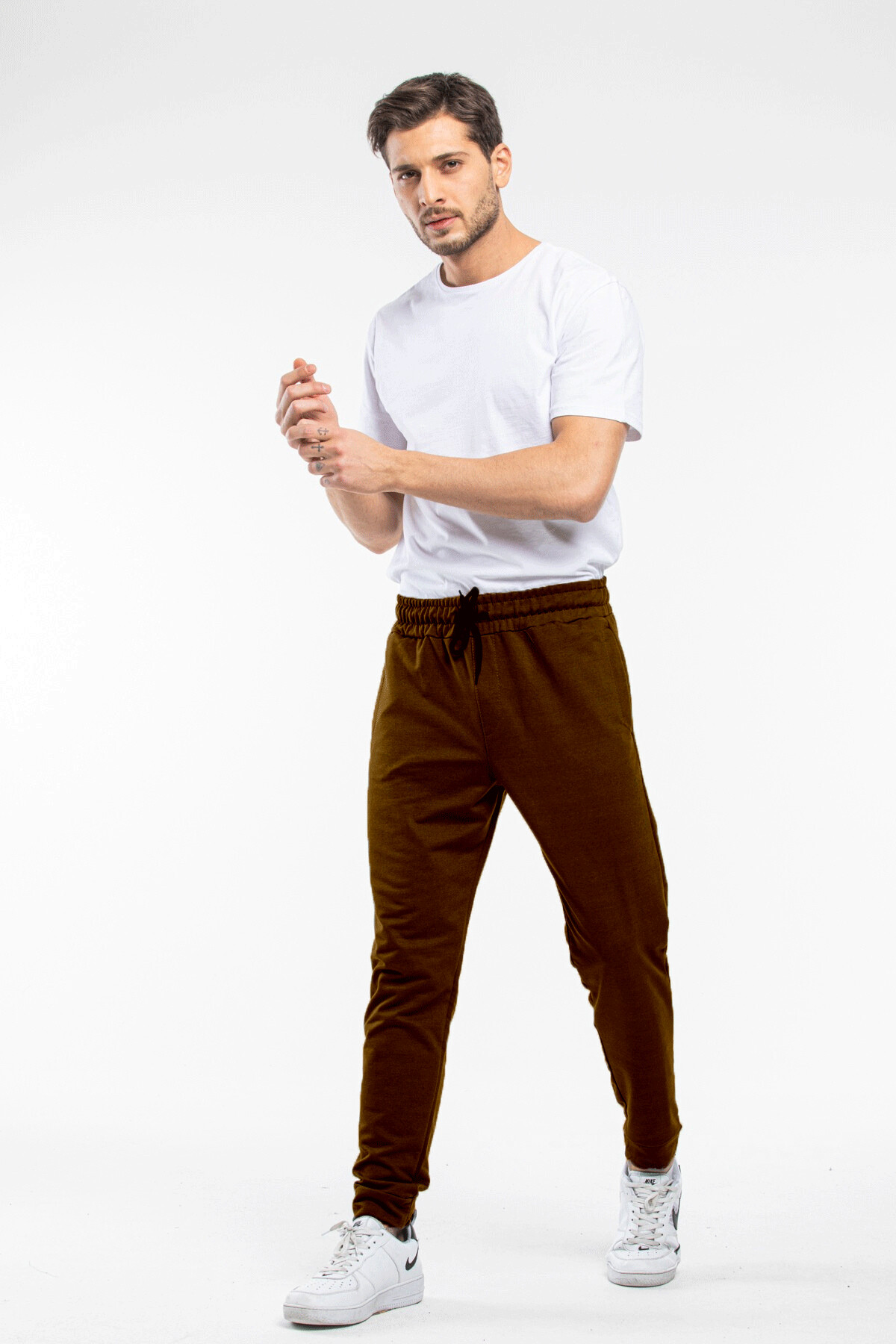 Erkek Regular Fit İnce Eşofman Altı SPR25EA81