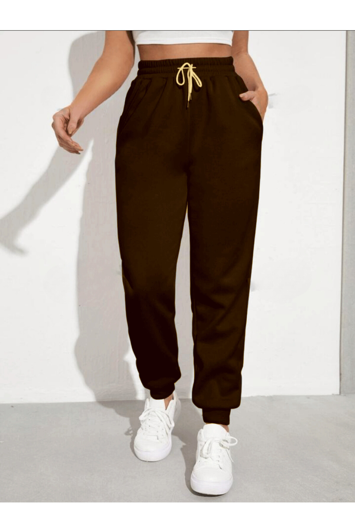 Kadın Regular Fit İnce Eşofman Altı SPR24EAK81