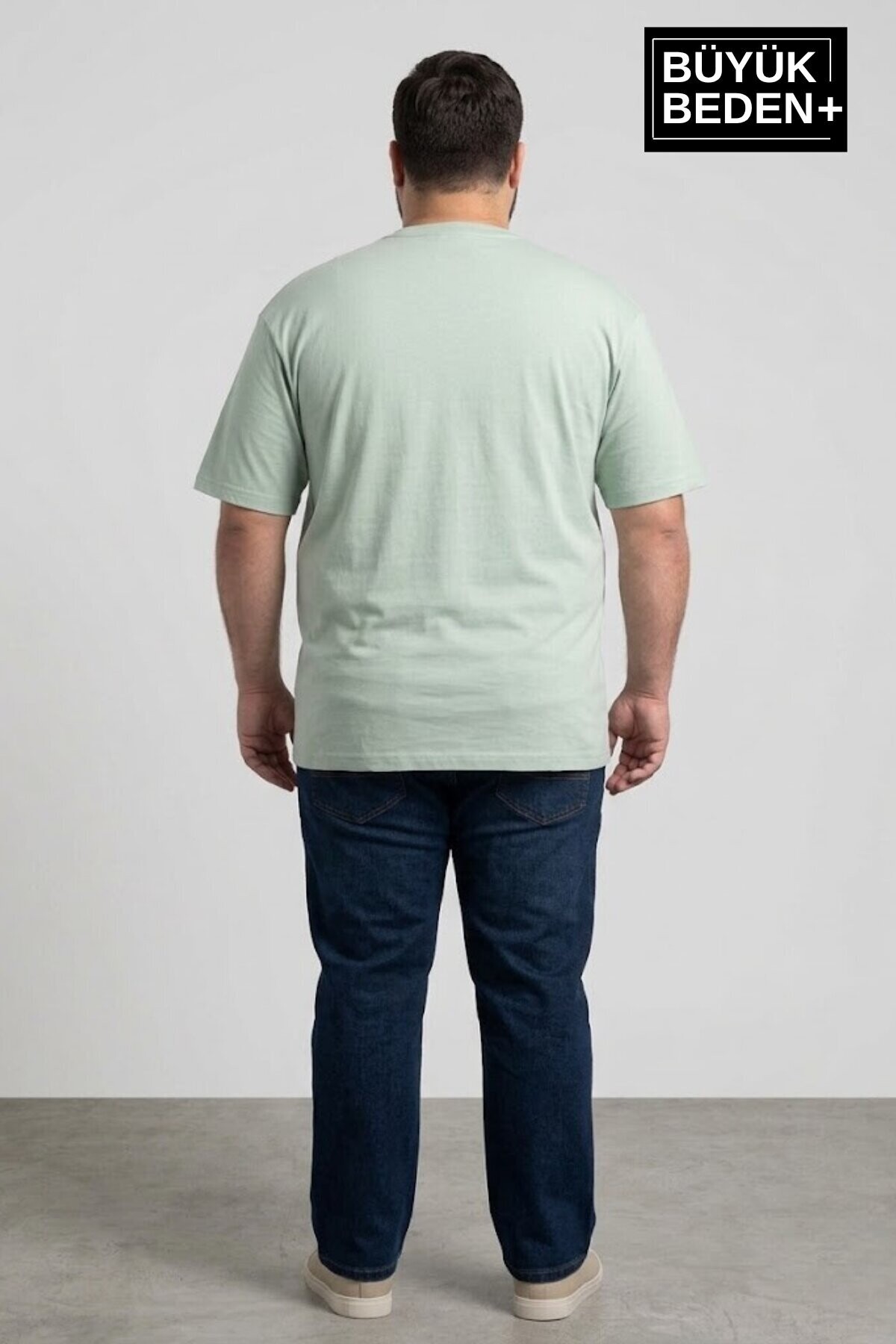  Süperlife Erkek Büyük Beden New York Baskılı 3xl-6xl Bisiklet Yaka Tshırt SPR26BTS510-05
