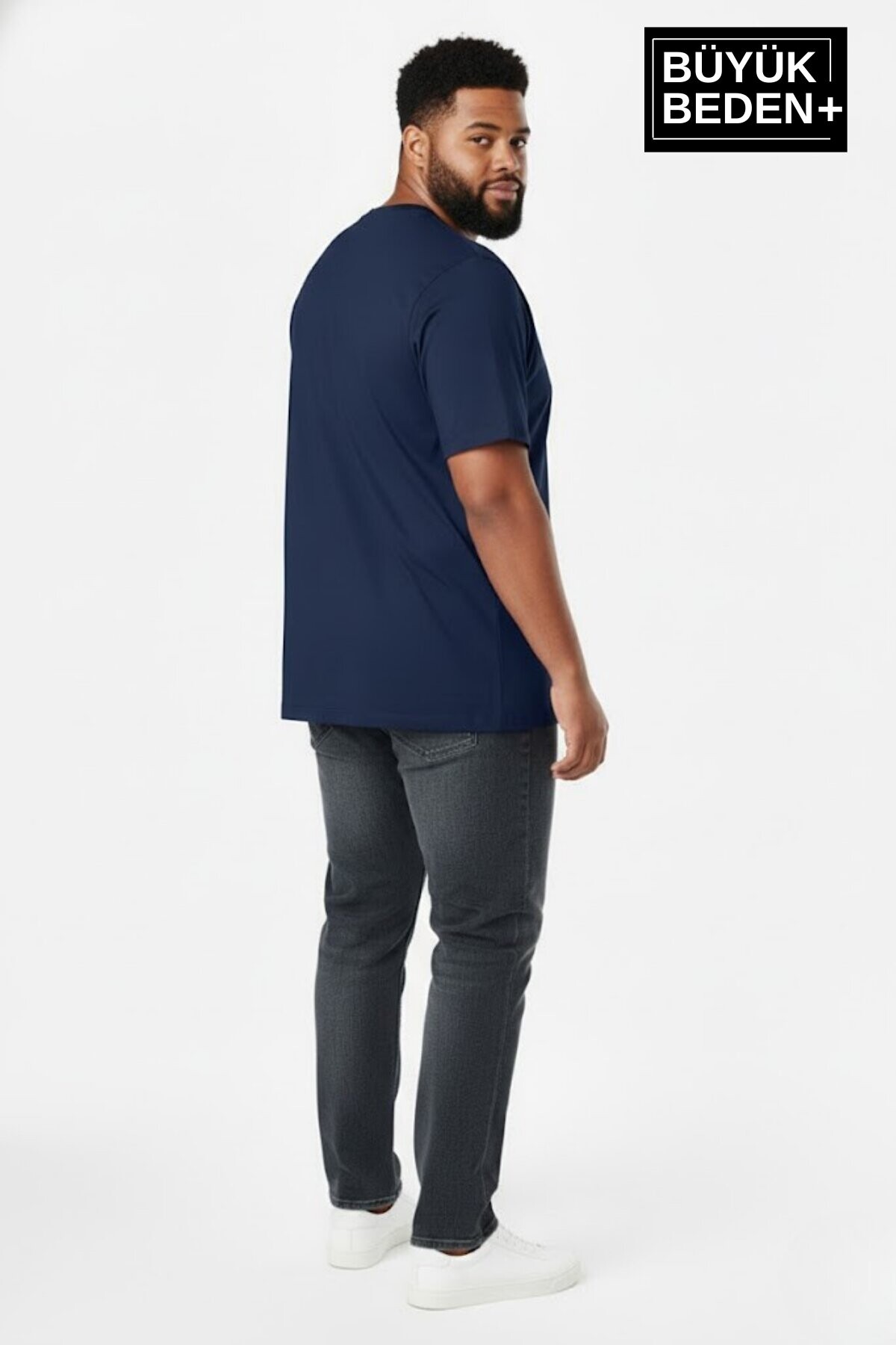 Erkek Büyük Beden NY New York Baskılı 3xl-6xl Bisiklet Yaka Tshırt SPR26BTS510-15