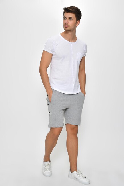 Süperlife Erkek Slim Fit Air Brooklyn Basklı Şort SPR 2020Y09