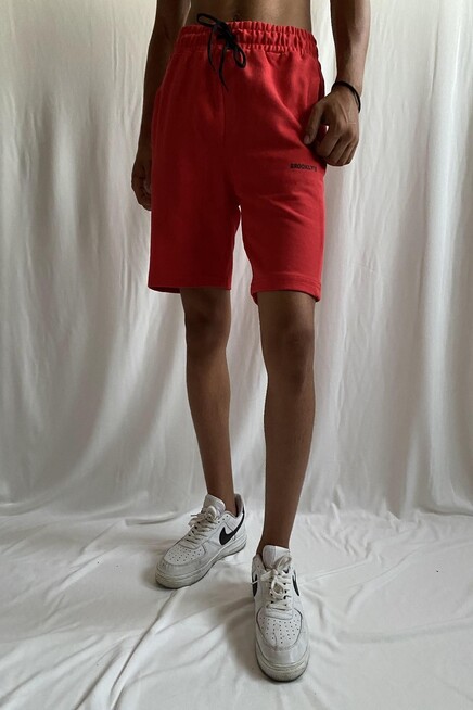 Süperlife Erkek Slim Fit Air Brooklyn Basklı Şort SPR 2020Y09