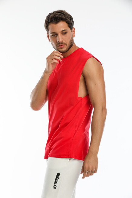 Süperlife Erkek Bisiklet Yaka Standart &Regular Kalıp Tişort SPR21Y03