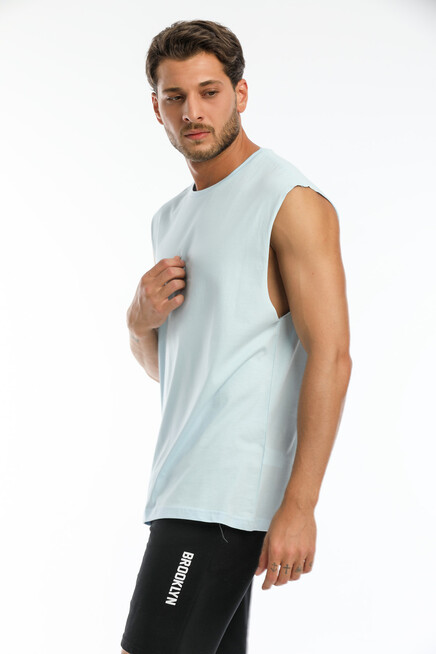 Süperlife Erkek Bisiklet Yaka Standart &Regular Kalıp Tişort SPR21Y03