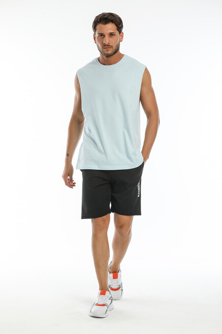 Süperlife Erkek Bisiklet Yaka Standart &Regular Kalıp Tişort SPR21Y03