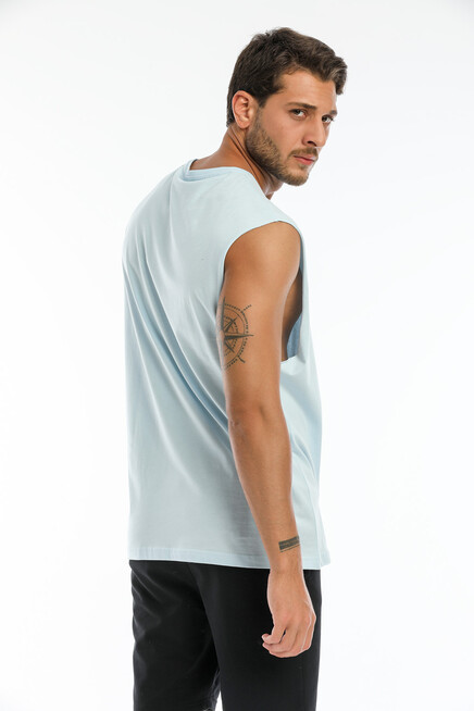 Süperlife Erkek Bisiklet Yaka Standart &Regular Kalıp Tişort SPR21Y03