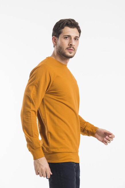Süperlife Erkek Bisiklet Yaka Regular Fit İnce Sweatshirt SPR 20K30